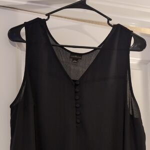 Worthington Classic Black Sleeveless Top